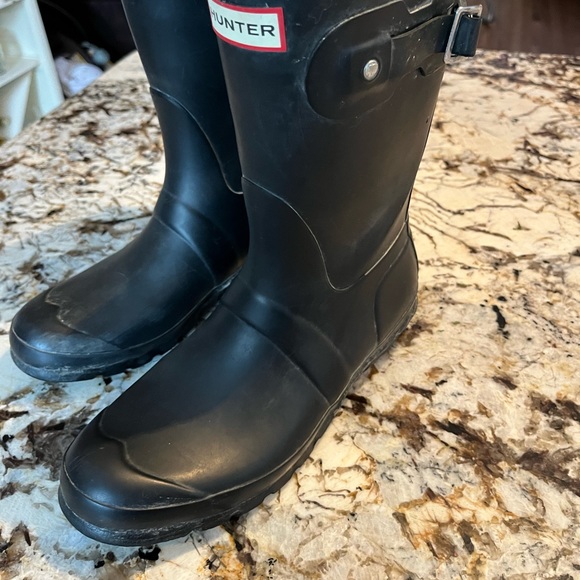 Hunter Mid Calf Rain Boots Size 9 - Picture 4 of 4